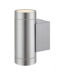 Pipe Vägglampa IP44 aluminium 16cm