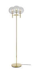 Crown Golvlampa svart/rök 147cm