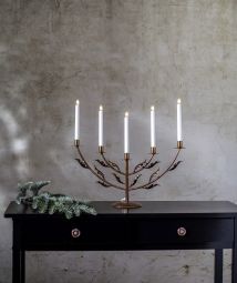 Grace Elljusstake metall/antik 48cm