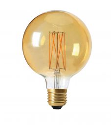 LED E27 Filament Globe Gold 12,5cm 2,5W