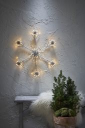 Flower Snowflake Siluett utomhus 60cm