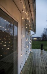 Crispy Ljusgardin Serie LED Ice White 1,3m