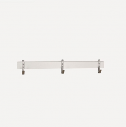 Oscarssons Möbel Nadja Kroklist 40cm 3 krokar vitlack
