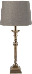 Salong bordslampa med natur skärm 69cm