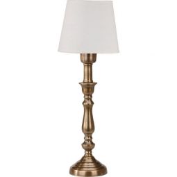 PR Home Therese bordslampa mässing/vit 59cm