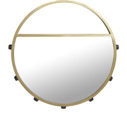 Bea Spegellampa 7L svart/guld 60cm