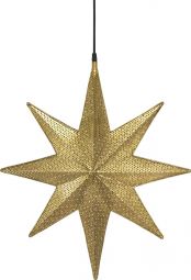 Capella Adventsstjärna guld 40cm