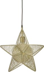 Rigel Adventsstjärna champagne 40cm