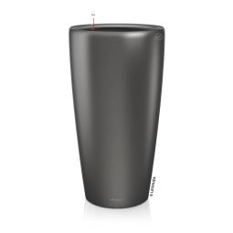 Självvattnande Kruka Rondo 32 charcoal metallic Lechuza