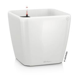 Självvattnande Kruka Quadro 43cm vit