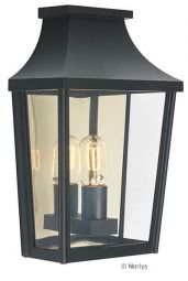 Norlys London vägglampa antikgrön IP65