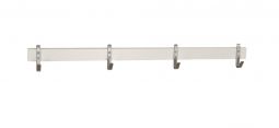 Oscarssons Möbel Nadja Kroklist 70cm 4 krokar vitlack
