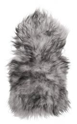 Skinnwille isländskt fårskinnsfäll Molly färgad grå 90cm