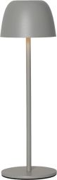 Bordslampa Ronda utomhus laddbar gråbeige 34cm