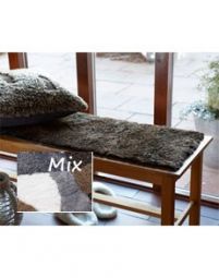 Fårskinnssits Bench Mix 35x100cm