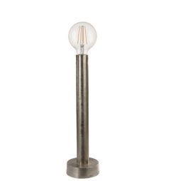 Bordlampa Notice råsilver 30cm 