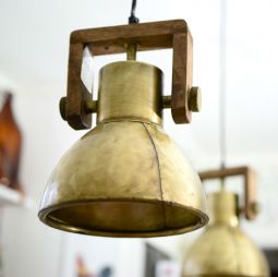 Ashby Fönsterlampa guld 19cm PR Home