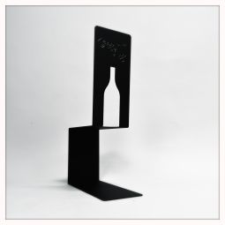 Bag in Box hållare StayHome svart 43cm