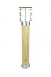 Stockholm Galv. Wood Pollare 85cm