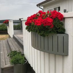 Blomlåda Funky XL 120cm zink