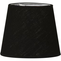 Mia Lampskärm Classic Franza svart 17cm PR Home