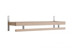 Oscarssons Möbel Nadja Hatthylla 80cm 1 plan vitpigmenterad ek