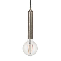 Fönsterlampa Notice råsilver 27cm