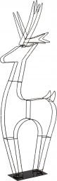 Inomhusdekoration Cupid Deer svart 120cm