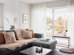 Fårskinnsfäll fake Lumme toffe 60x180cm