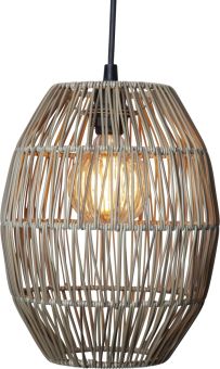 Linde Lampskärm utomhus gråbeige 30cm Star Trading