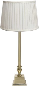 Linné bordslampa med offwhite skärm 51cm