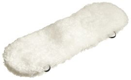 Fårskinnsöverdrag till armstöd Offwhite 15x48cm