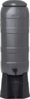 Regntunna 100 liter med fot och kran