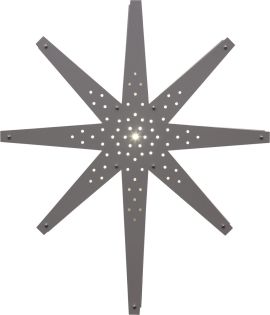 Star Trading Adventsstjärna Tall trä beige 70cm