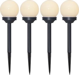 Star Trading Solcells-pollare 4-p Globus