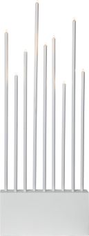 Buzz Elljusstake vit 60cm