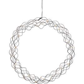 Star Trading Curly krans 50st LED 45cm