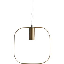 Shape Hängande fönsterlampa vit/guld 30cm