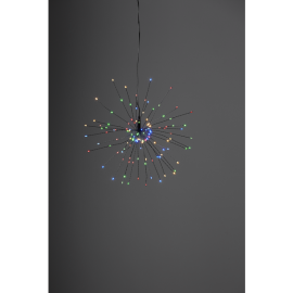 Star Trading Firework hängade dekoration multifärg 26cm