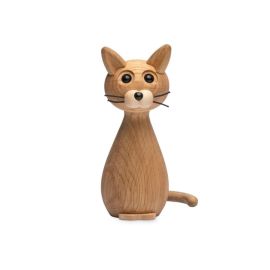 Brave Katt Trädekoration 24cm Ek