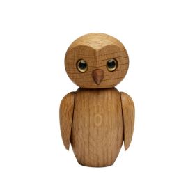 Clever Uggla Trädekoration 10cm Ek