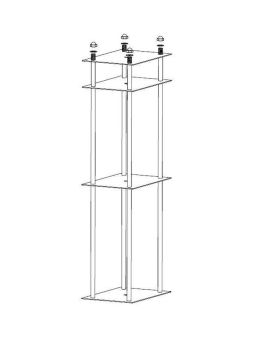 Luton markfäste stolpbelysning