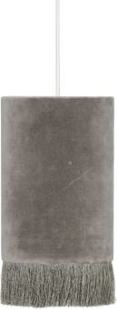 PR Home Alexis fönsterlampa grå sammet 15cm