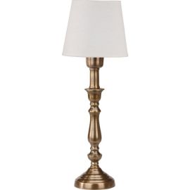 PR Home Therese fönsterlampa mässing/vit 49cm