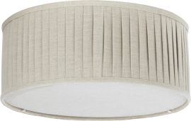 Plafond plissé beige 45cm