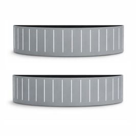 2-Pack Blomlåda Ventura Funky 90cm Betonggrå