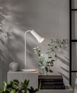 Bordslampa Functional laddbar vit 38cm