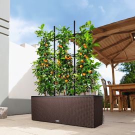 Självvattnande Blomlåda Trio Cottage 30 mocka L 100cm