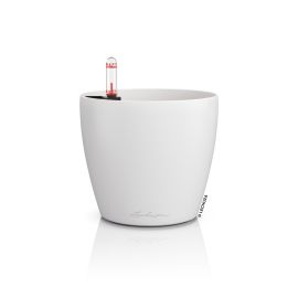 Självvattnande Kruka Classico Color 14 vit H14cm