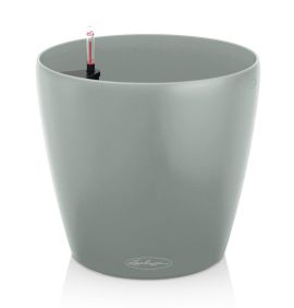 Självvattnande Kruka Classico Color ECO 21 ljusgrå H20cm